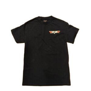 Top Gun T-Shirt Adult Small Movie Classic Logo Navy Blue Chipper